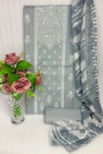 Elegant Grey Unstitched Suit - Image 2