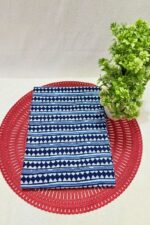 Teal Blue Printed Unstitched Suit Set with Coordinated Dupatta - Image 4